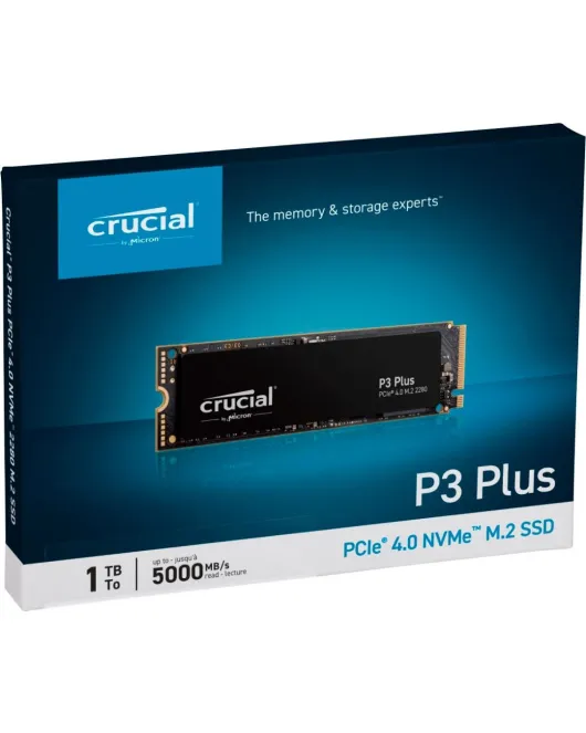 M2 Crucial P3 Plus 1TB > PCIe 4.0 NVMe