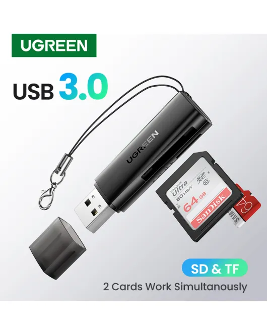 UGREEN USB 3.0 Card Reader For TF/SD 60722