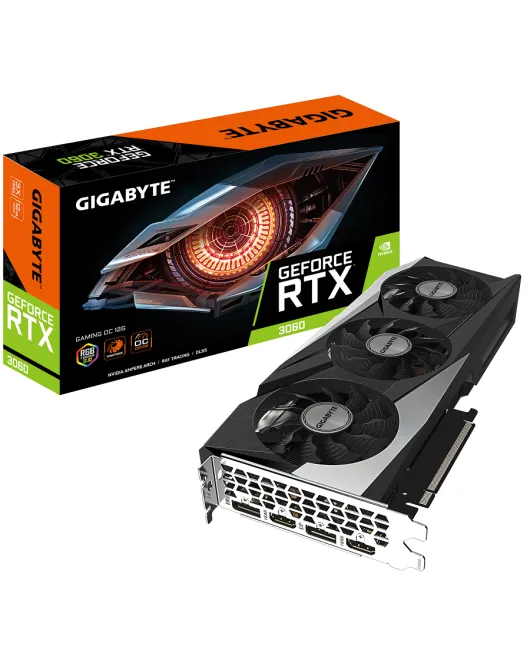 RTX 3060 12G Gaming OC Gigabyte