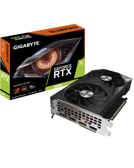 RTX 3060 8G Gaming OC Gigabyte