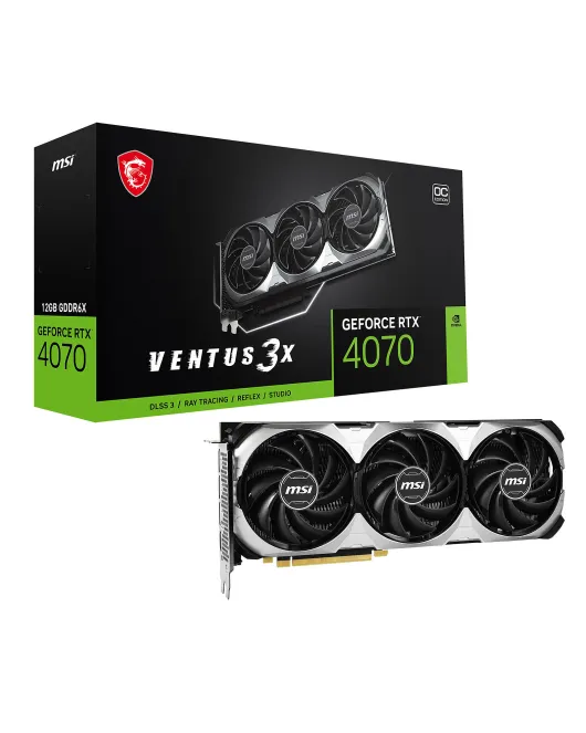 RTX 4070 VENTUS 3X E 12G OC MSI